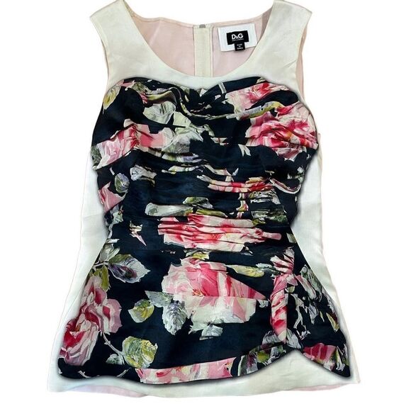 D&G Floral print top